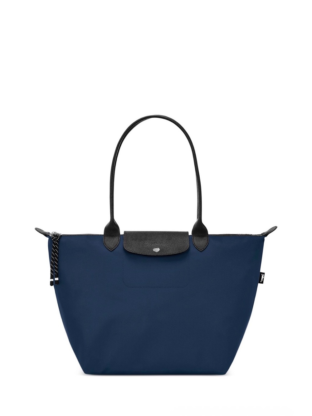 Longchamp Navy and Black Le Pliage Large Tote Bag